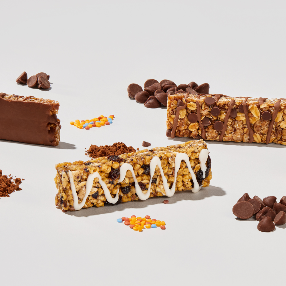 barres pour enfants au chocolat